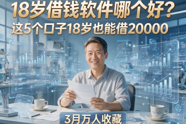18岁借钱软件哪个好?这5个口子18岁也能借20000,3月万人收藏!