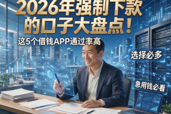 2026年强制下款的口子大盘点！这5个借钱APP通过率高、选择多，急用钱必看