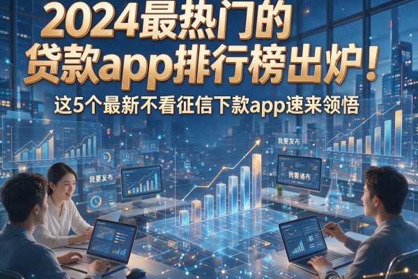 2024最热门的贷款app排行榜出炉！这5个最新不看征信下款app速来领悟！