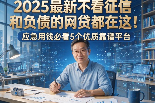 2025最新不看征信和负债的网贷都在这!应急用钱必看5个优质靠谱平台