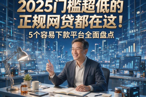 2025门槛超低的正规网贷都在这！5个容易下款平台全面盘点