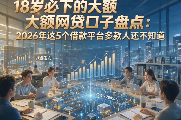 18岁必下的大额网贷口子盘点:2026年这5个借款平台多数人还不知道