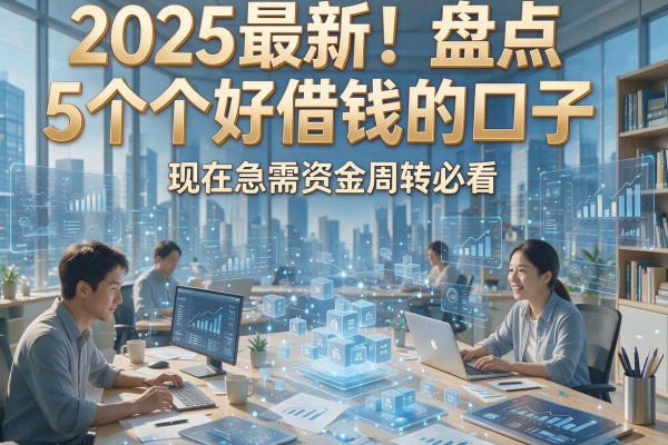 2025最新！盘点5个好借钱的口子，现在急需资金周转必看