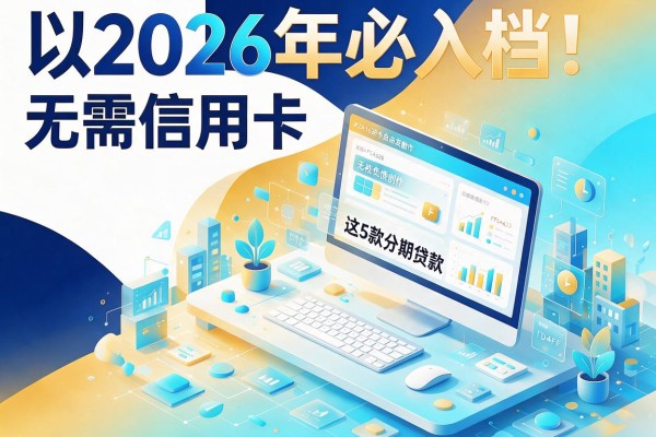 2026年必入档！无需信用卡，这5款分期贷款App无视负债与信用