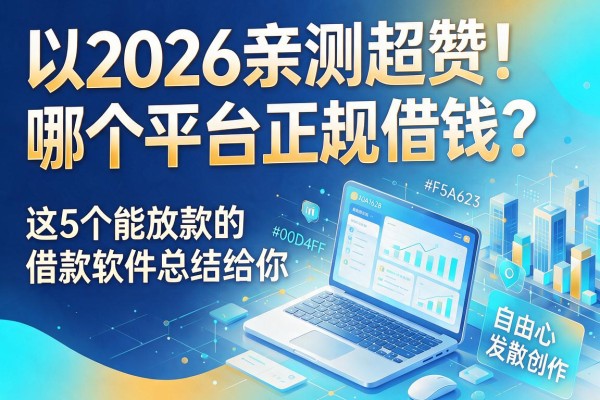 2026亲测超赞！哪个平台正规借钱？这5个能放款的借款软件总结给你