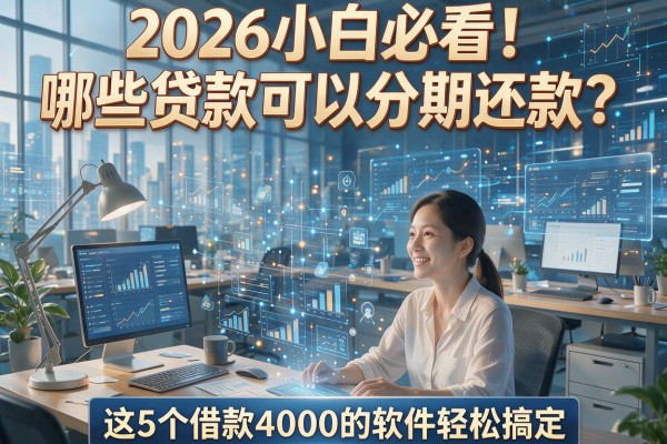 2026小白必看！哪些贷款可以分期还款？这5个借款4000的软件轻松搞定