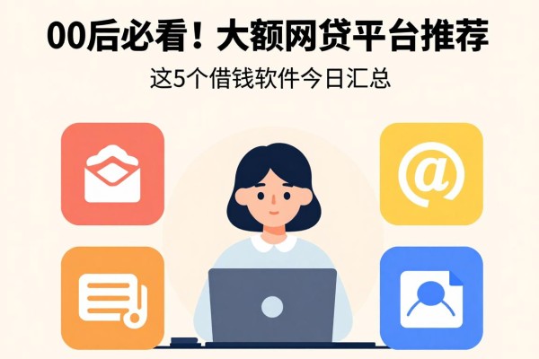 00后必看！好下款的大额网贷平台推荐，这5个借钱软件今日汇总