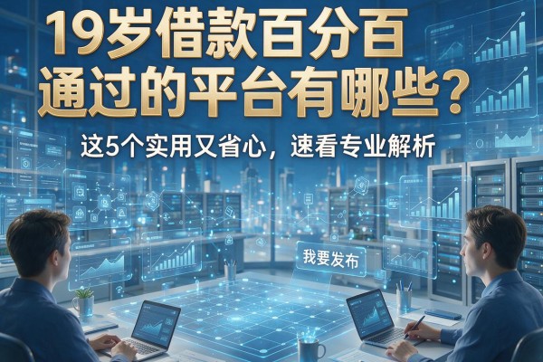 19岁借款百分百通过的平台有哪些?这5个实用又省心,速看专业解析!