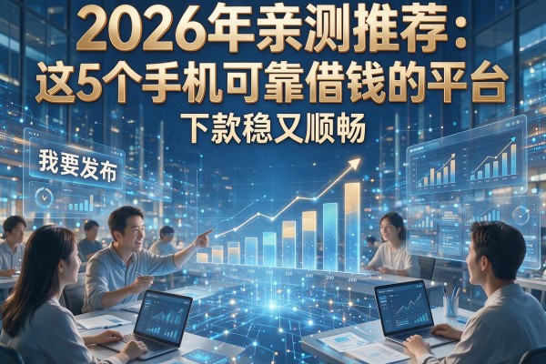 2026年亲测推荐：这5个手机可靠借钱的平台，下款稳又顺畅
