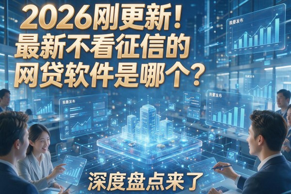 2026刚更新！最新不看征信的网贷软件是哪个？深度盘点来了！