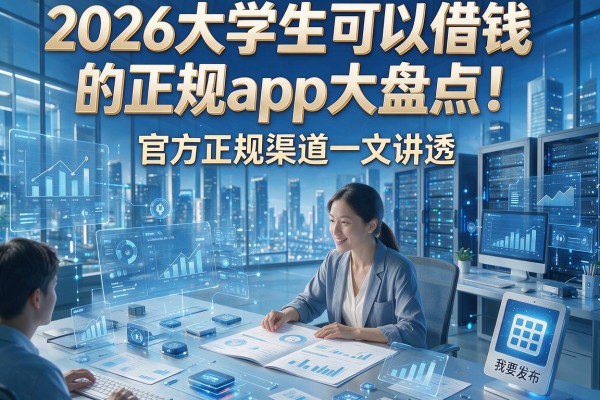 2026大学生可以借钱的正规app大盘点!官方正规渠道一文讲透