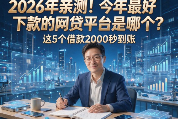 2026年亲测！今年最好下款的网贷平台是哪个？这5个借款2000秒到账