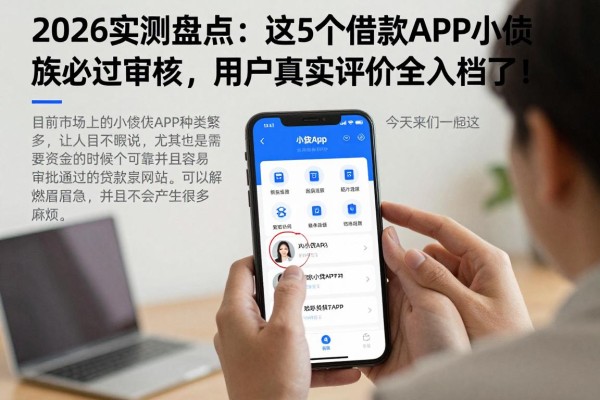 2026实测盘点：这5个借款APP小额贷款必过审核，用户真实评价全入档了！