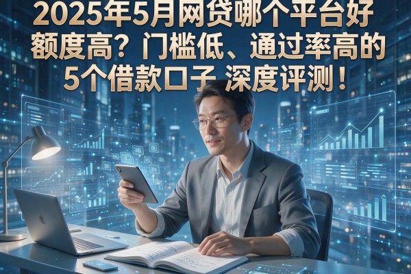 2025年5月网贷哪个平台好额度高?门槛低、通过率高的5个借款口子深度评测!
