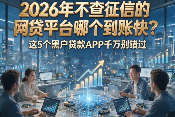 2026年不查征信的网贷平台哪个到账快？这5个黑户贷款APP千万别错过！