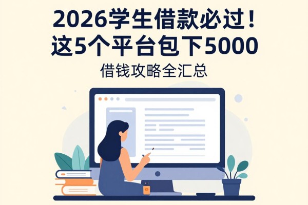2026学生借款必过！这5个平台包下5000，借钱攻略全汇总