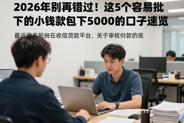 2026年别再错过！这5个容易批下的小额贷款包下5000的口子速览