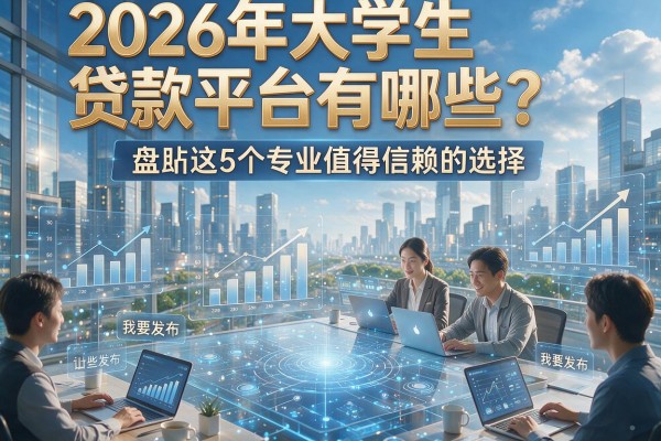 2026年大学生贷款平台有哪些？盘点这5个专业值得信赖的选择！