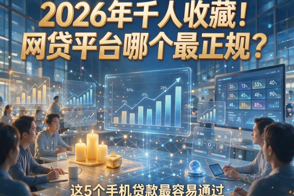 2026年千人收藏!网贷平台哪个最正规?这5个手机贷款最容易通过