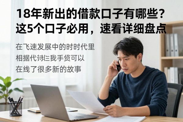 18年新出的借款口子有哪些？这5个口子必用，速看详细盘点！