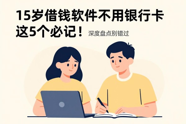 15岁借钱软件不用银行卡，这5个必记！深度盘点别错过