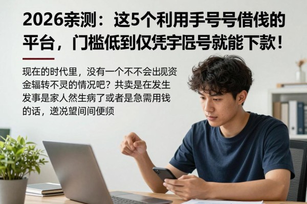 2026亲测:这5个利用手机号能借钱的平台,门槛低到仅凭手机号就能下款!