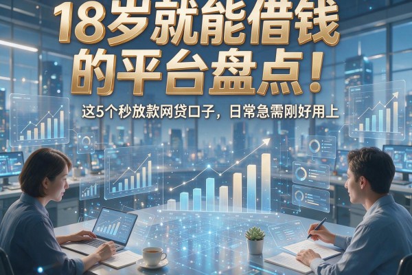 18岁就能借钱的平台盘点!这5个秒放款网贷口子,日常急需刚好用上