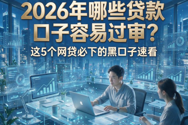 2026年哪些贷款口子容易过审?这5个网贷必下的黑口子速看