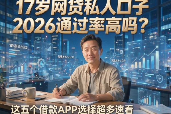 17岁网贷私人口子2026通过率高吗？这五个借款APP选择超多速看！