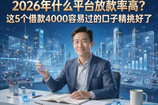 2026年什么平台放款率高?这5个借款4000容易过的口子精挑好了!