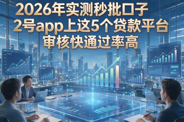 2026年实测秒批口子2号app上这5个贷款平台，审核快通过率高！