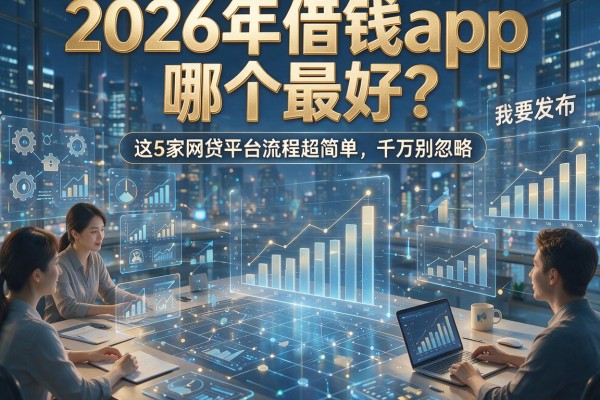 2026年借钱app哪个最好?这5家网贷平台流程超简单,千万别忽略!
