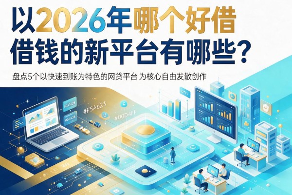 2026年哪个好借钱的新平台有哪些？盘点5个以快速到账为特色的网贷平台