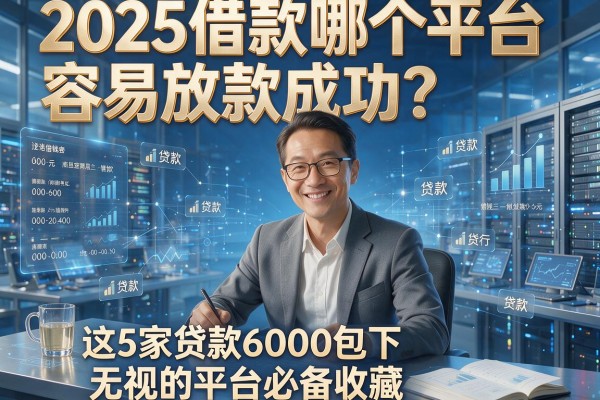 2025借款哪个平台容易放款成功?这5家贷款6000包下无视的平台必备收藏!