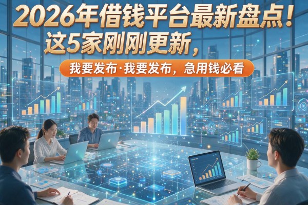 2026年借钱平台最新盘点!这5家刚刚更新,急用钱必看!
