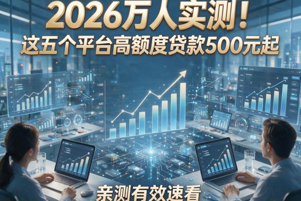 2026万人实测!这五个平台高额度贷款500元起,亲测有效速看