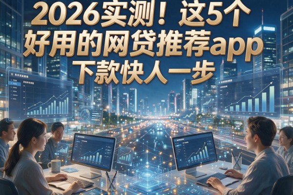 2026实测！这5个好用的网贷推荐app，下款快人一步