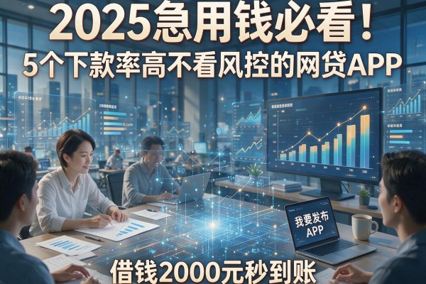 2025急用钱必看!5个下款率高不看风控的网贷APP,借钱2000元秒到账