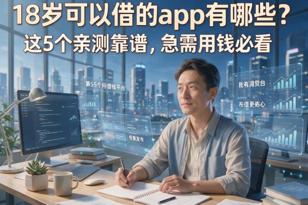 18岁可以借的app有哪些?这5个亲测靠谱,急需用钱必看!