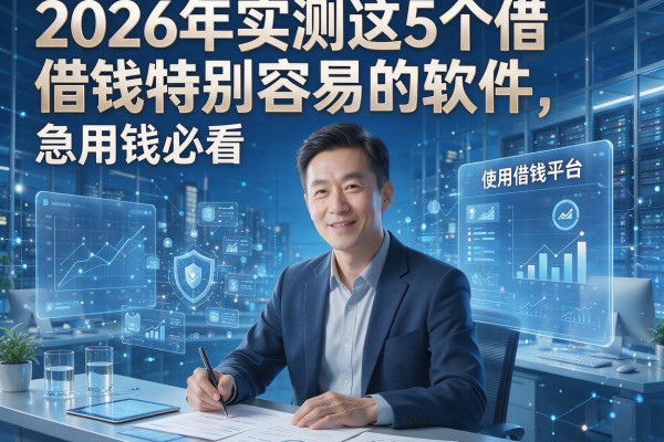 2026年实测这5个借钱特别容易的软件,急用钱必看!