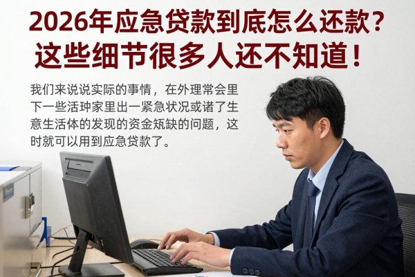 2026年应急贷款到底怎么还款？这些细节很多人还不知道！