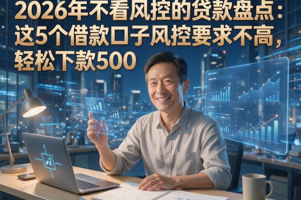 2026年不看风控的贷款盘点：这5个借款口子风控要求不高，轻松下款500
