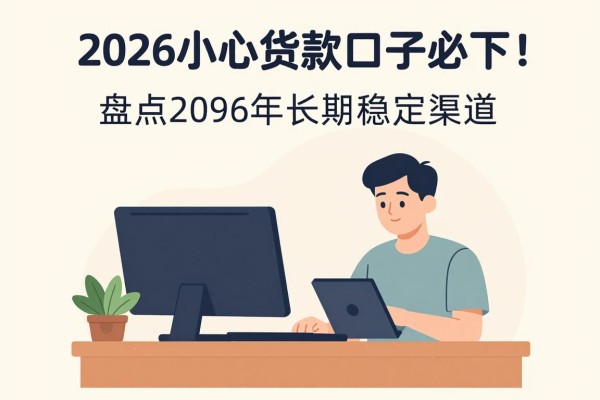 2026小额贷款口子必下!盘点2026年长期稳定渠道,过滤低门槛借10000的口子