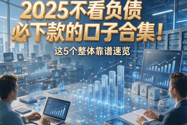 2025不看负债必下款的口子合集！这5个整体靠谱速览！