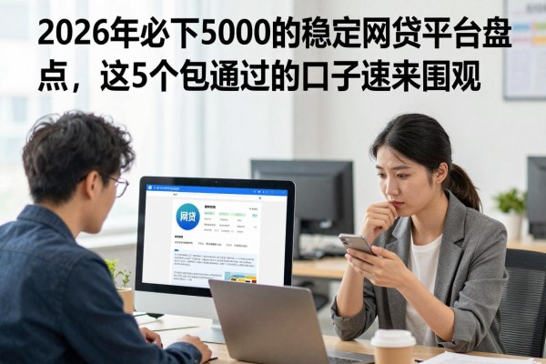 2026年必下5000的稳定网贷平台盘点，这5个包通过的口子速来围观