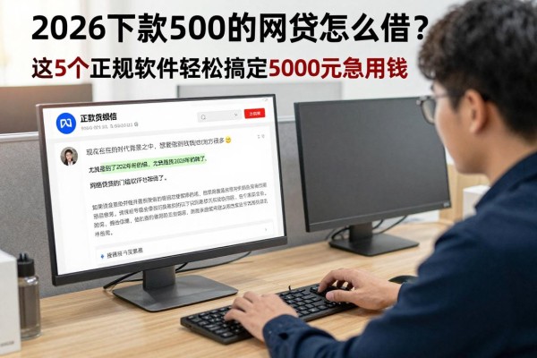 2026下款5000的网贷怎么借？这5个正规软件轻松搞定5000元急用钱