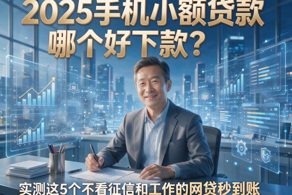 2025手机小额贷款哪个好下款?实测这5个不看征信和工作的网贷秒到账!