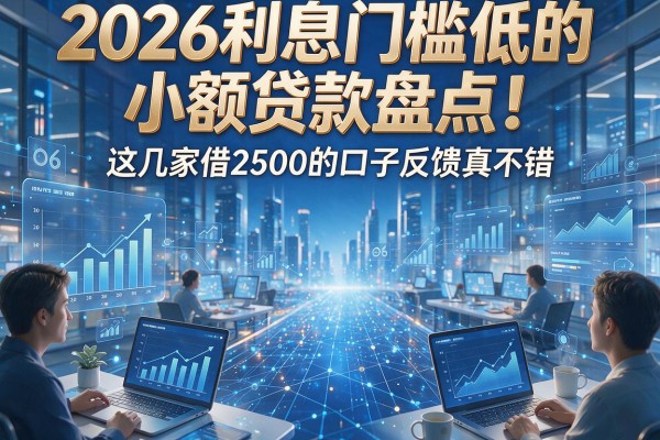 2026利息门槛低的小额贷款盘点！这几家借2500的口子反馈真不错