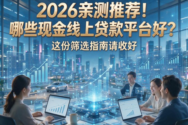 2026亲测推荐!哪些现金线上贷款平台好?这份筛选指南请收好