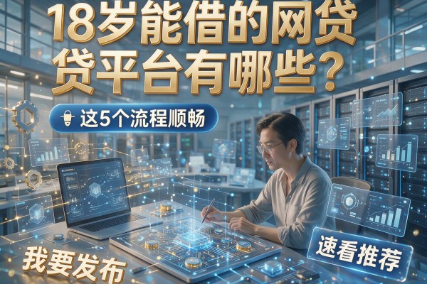 18岁能借的网贷平台有哪些？这5个流程顺畅，速看推荐！
